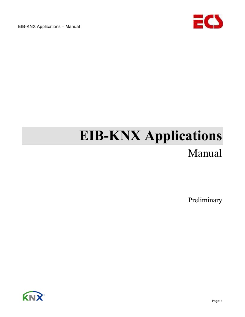 EIB_KNX_Applications